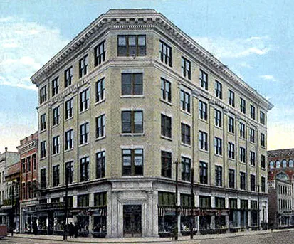 Vintage view from the southwest