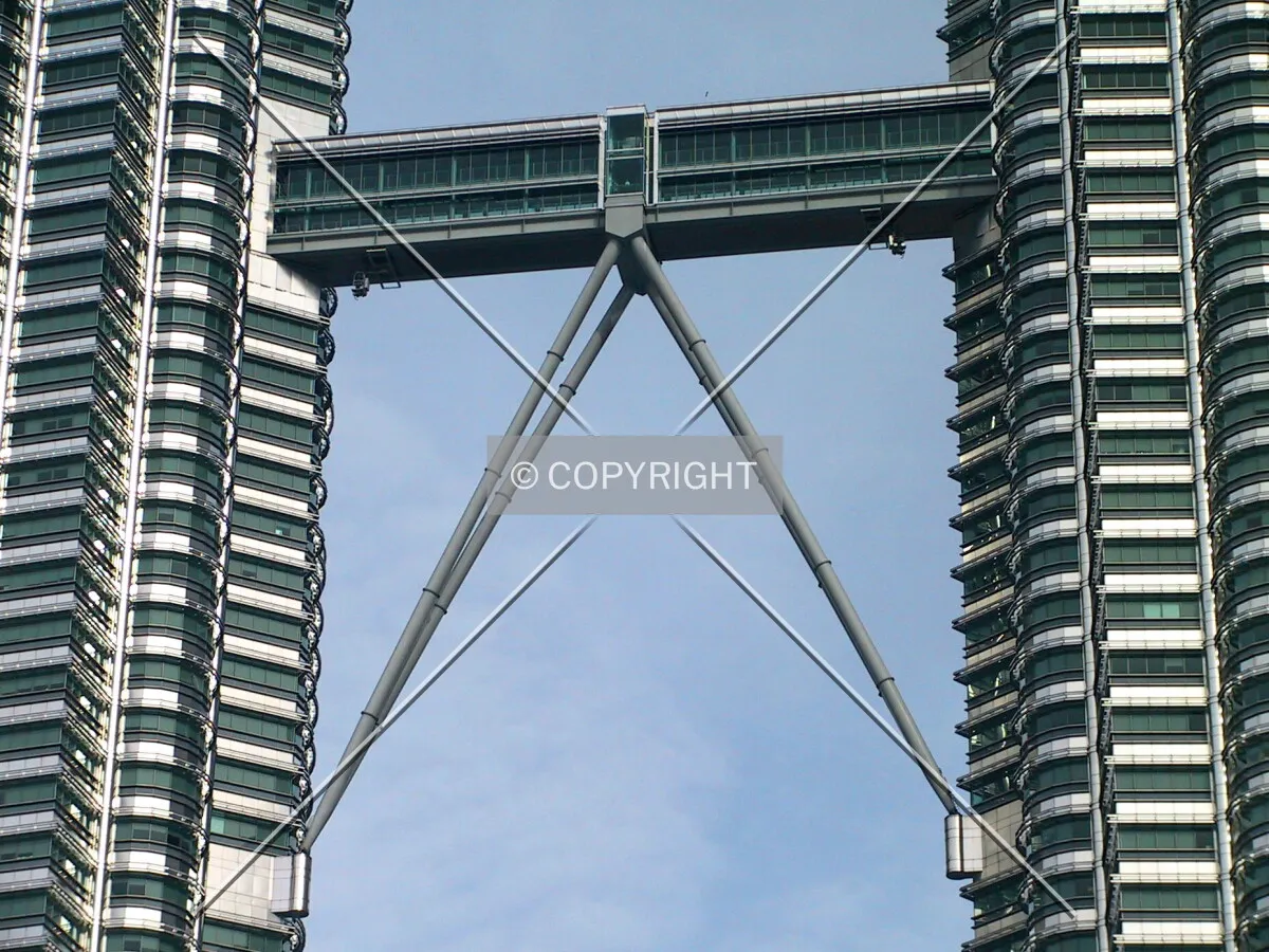 View of the sky bridge