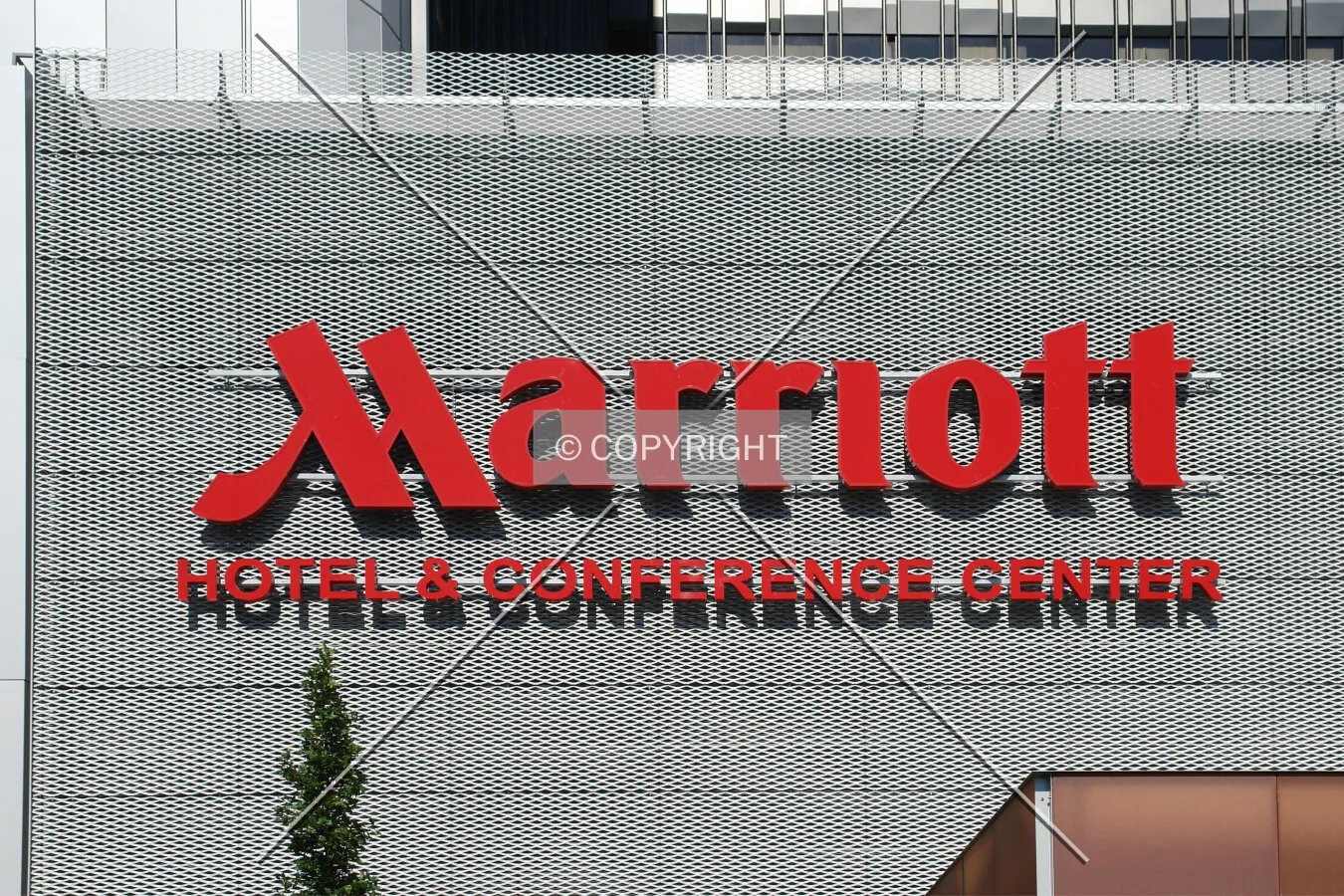 Marriott Logo at the WestendGate complex