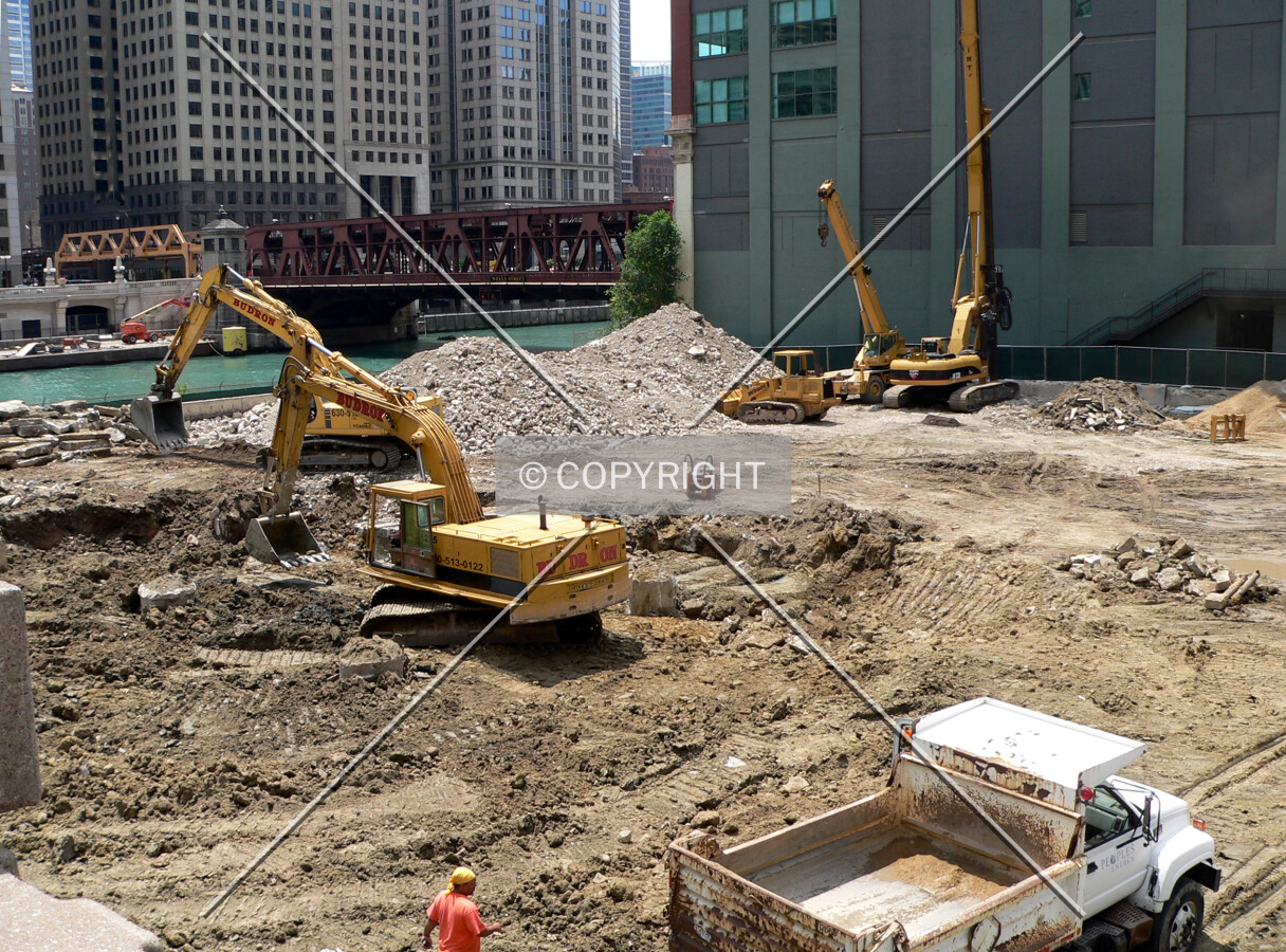 View to the southwest from LaSalle Street