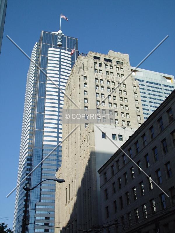 View with Two Union in the background