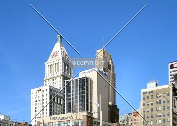 Central skyline from Fort Washington Way