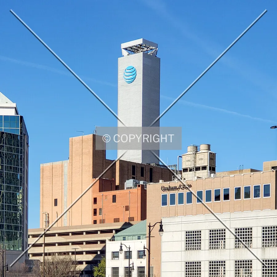 Distant view from the southeast; January 18, 2021