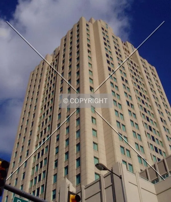 From below and to the southwest on Columbus Boulevard
