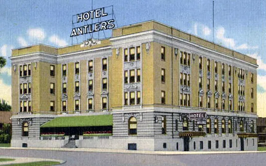 Vintage view from the northeast