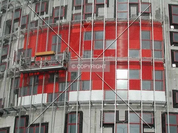 Close view of the colour panels