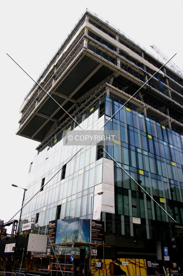 Looking up from the junction of Blackfriars Road and Union Street