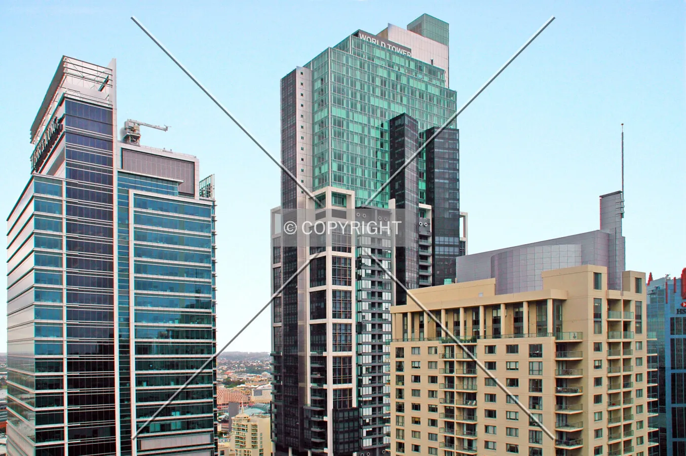 Elevated view
