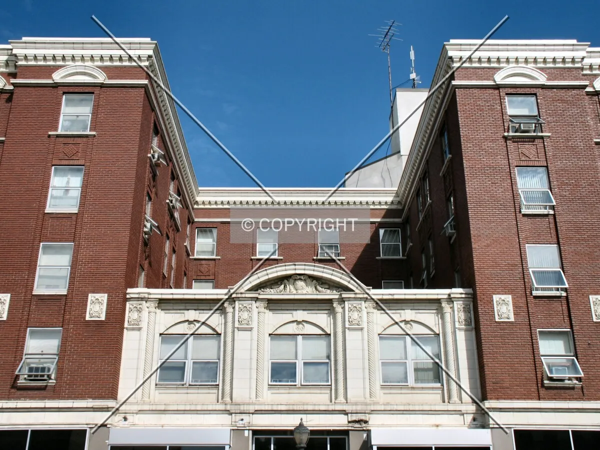 Looking up from St. Germain Street