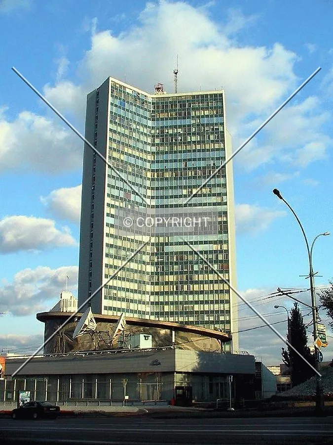 View to the northwest from Novy Arbat