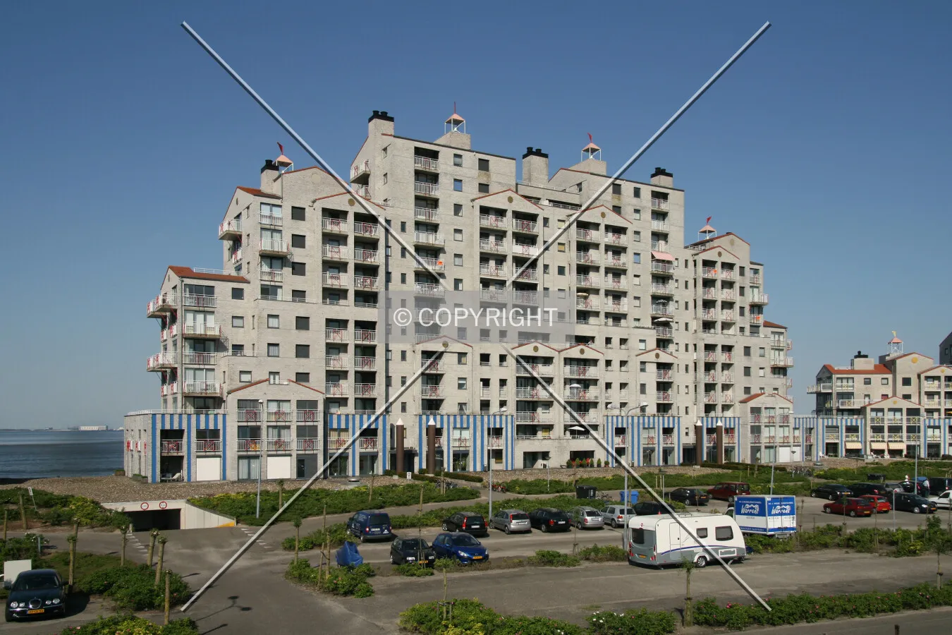 View from the southwest