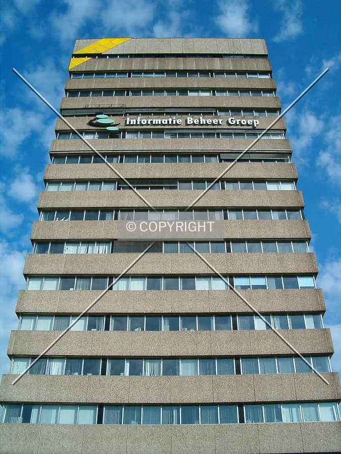 Looking up from the north