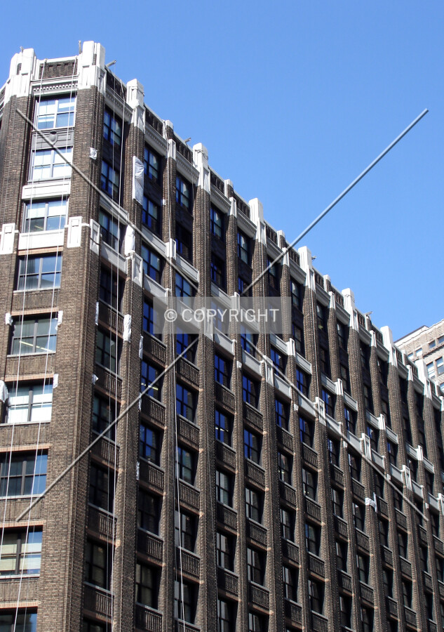 Facade along Broadway