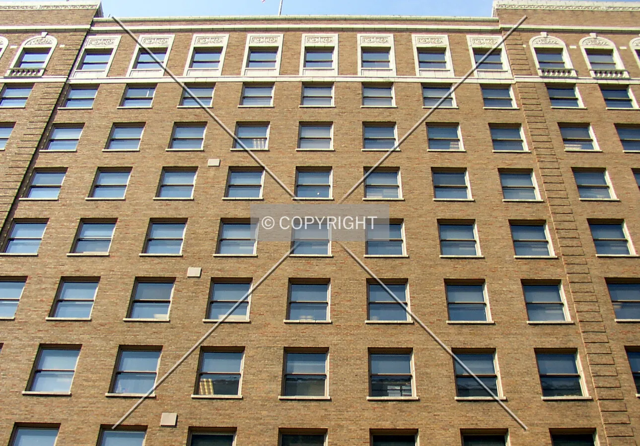 Looking up the southern facade from Wisconsin Avenue