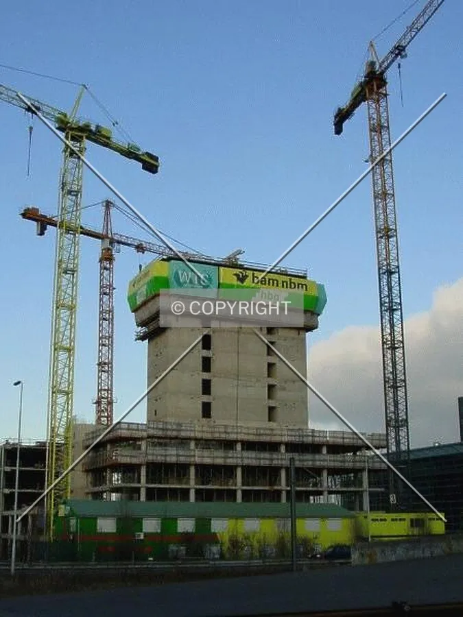 View from Amsterdam Zuid WTC railway station