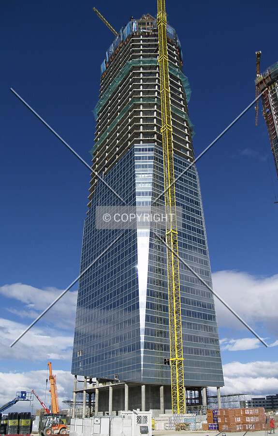 Looking up from the southeast