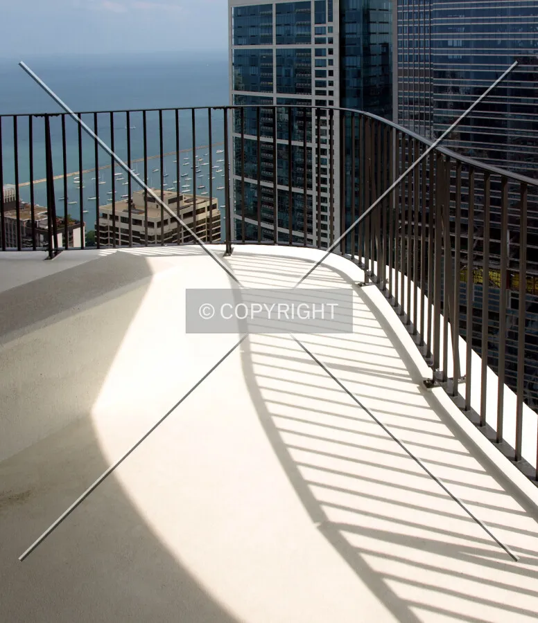 Balcony on 67th floor