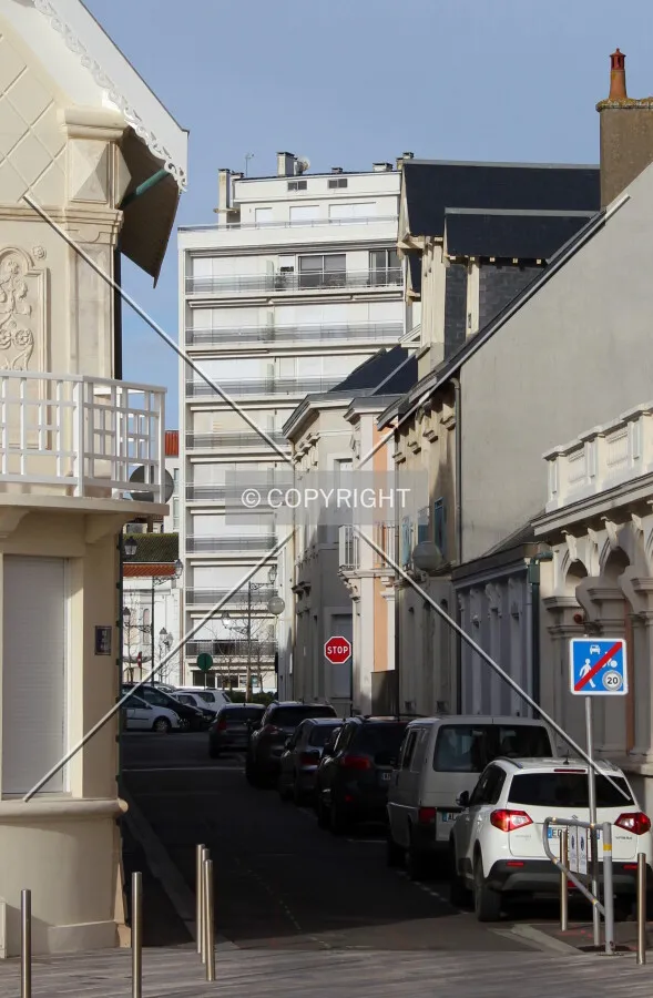 South view from Rue de la Plage.