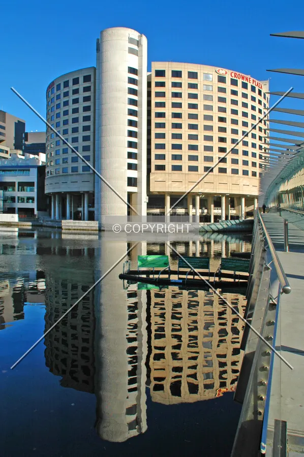 As seen from Spencer Street Bridge
