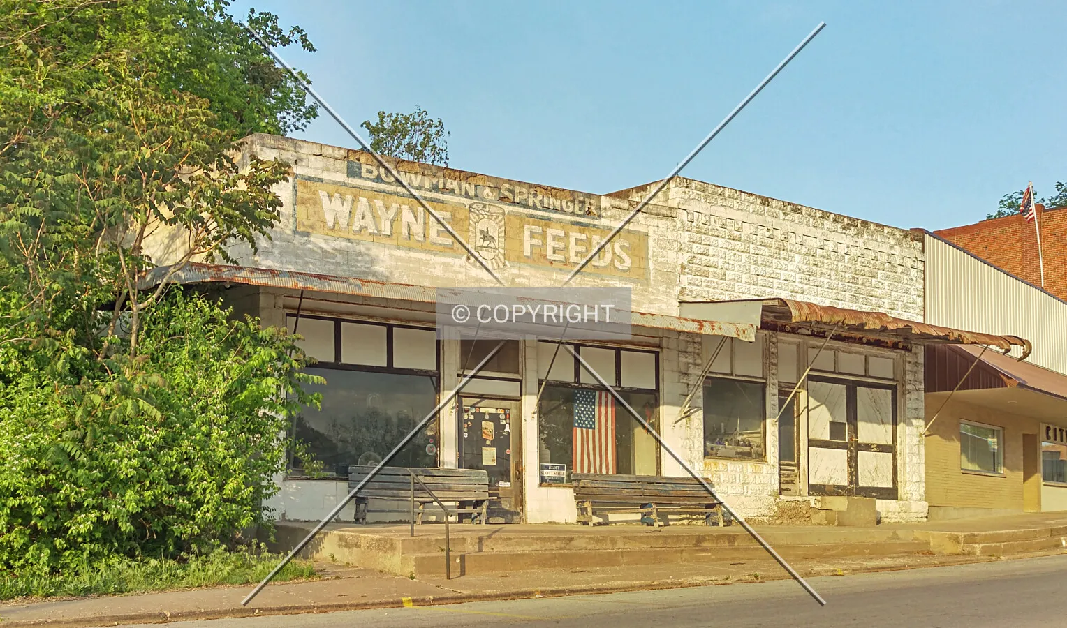 View from the west; May 5, 2015
