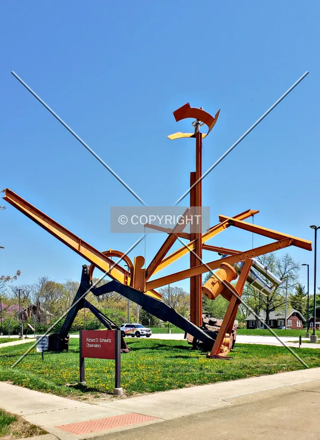 View from the southwest; April 17, 2019