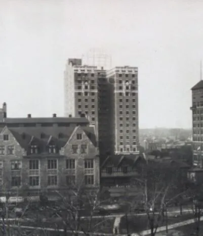 View from the south