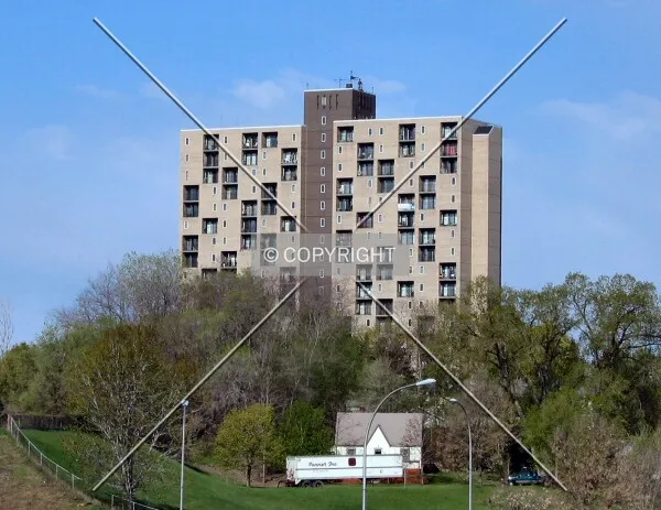 Distant view to the west