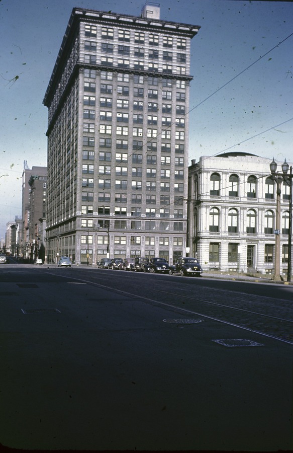 Vintage view from the southwest