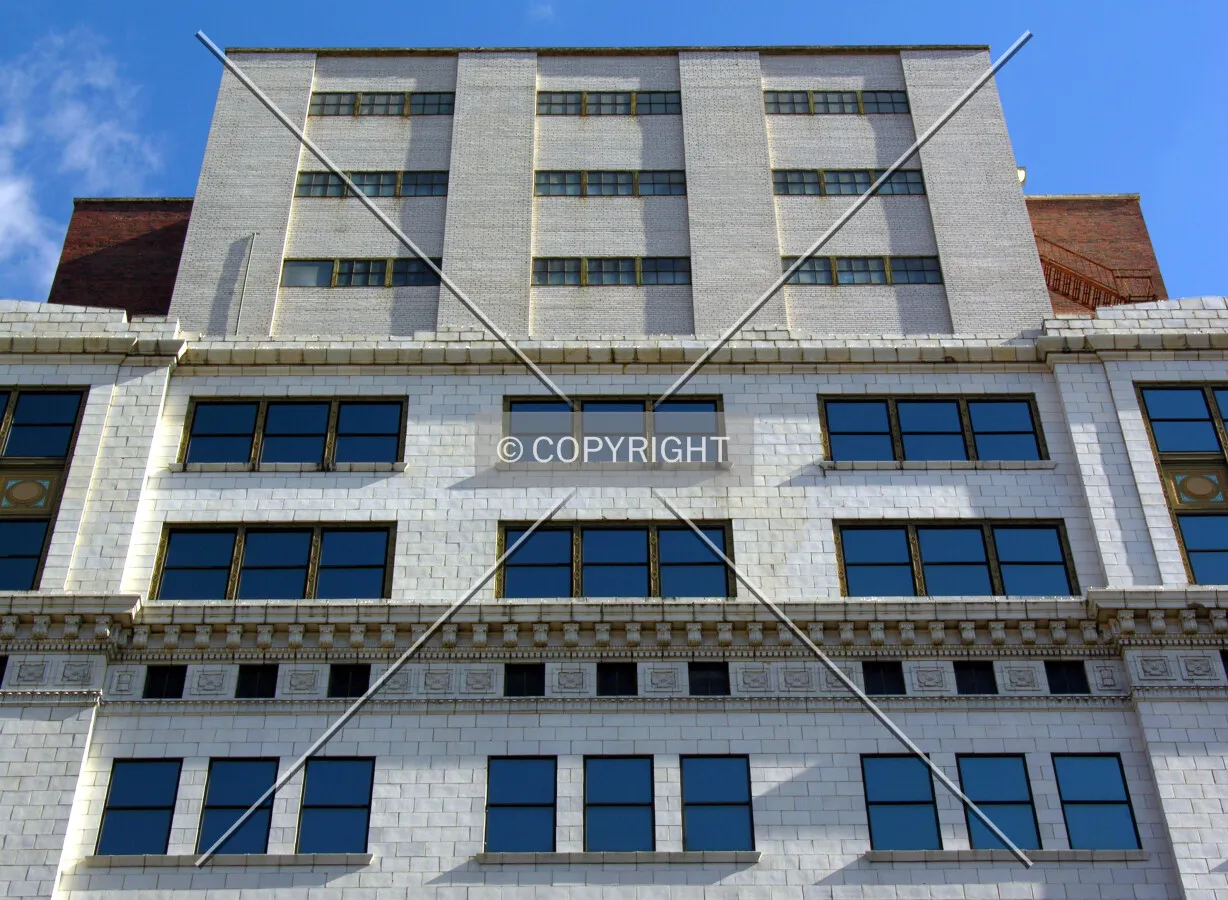 Upper floors on the western side