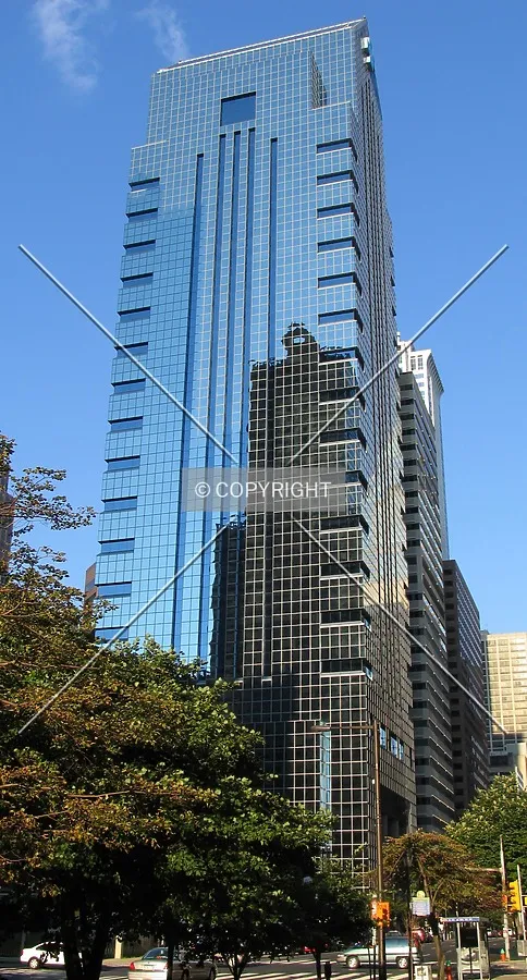 From one block to the west on the opposite side Market Street