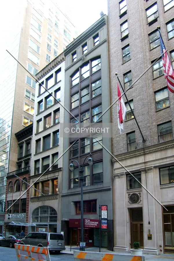 View from the northwest on 44th Street