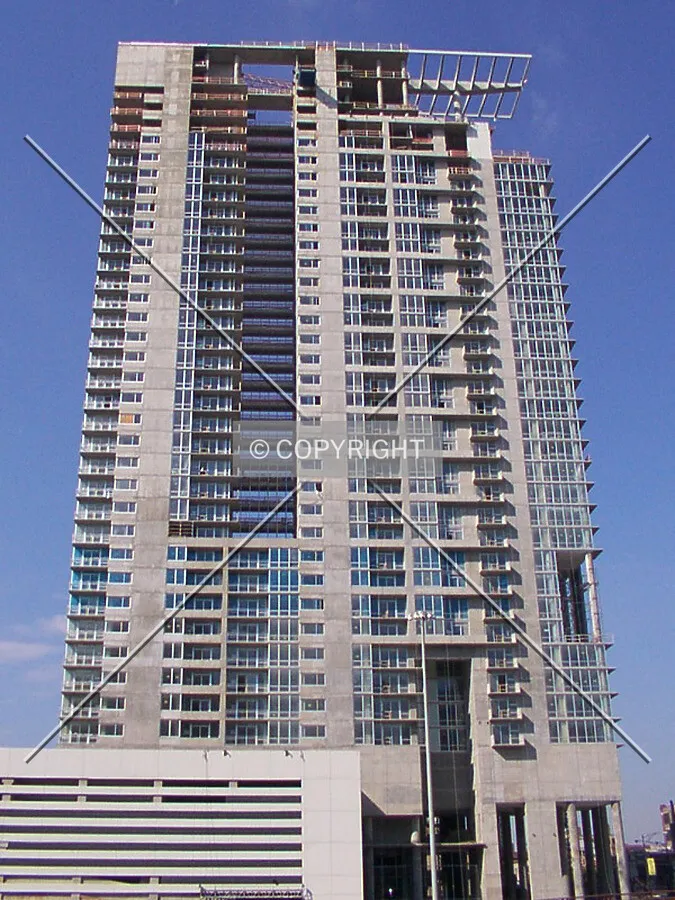 East façade, 30 September 2002