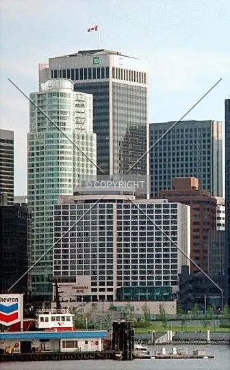 Renaissance in foreground with its revolving restaurant
