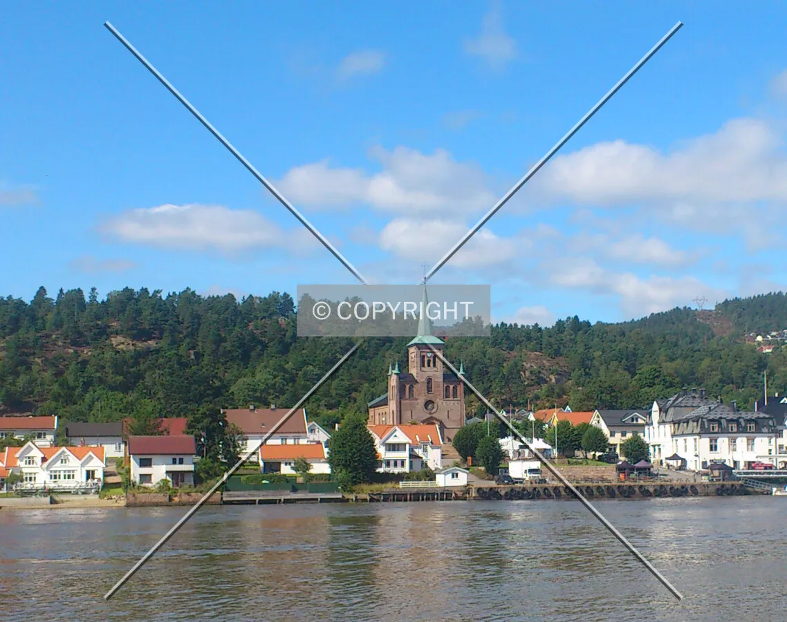View from the north