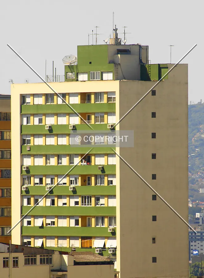 Top floors seen from atop Formac Building