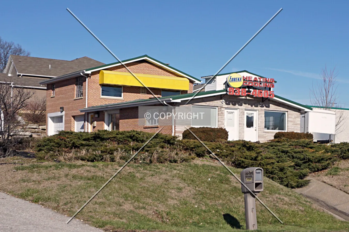 View from the southwest; January 5, 2016