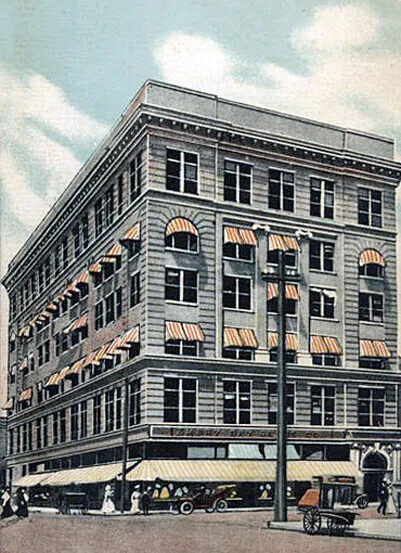 View from the southeast