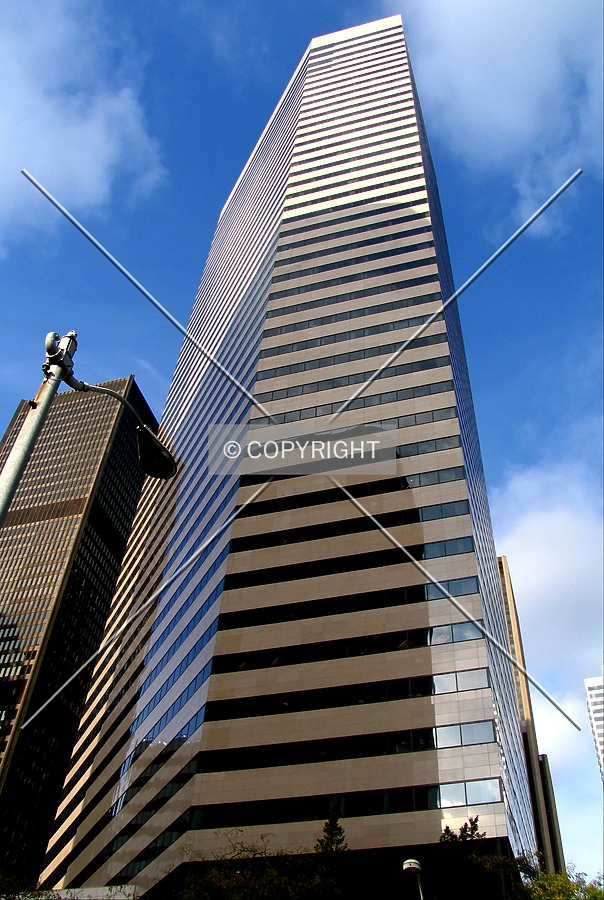 Looking up from the west on 2nd Avenue