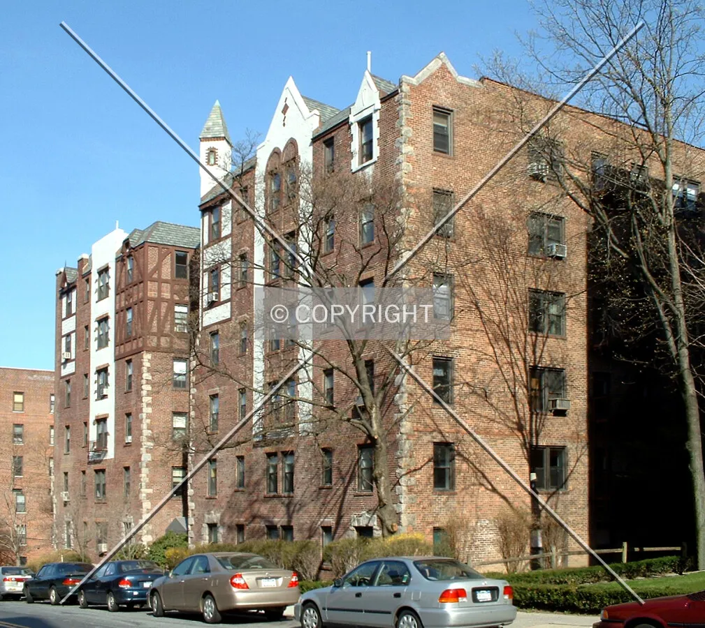 View from the west across Main Street
