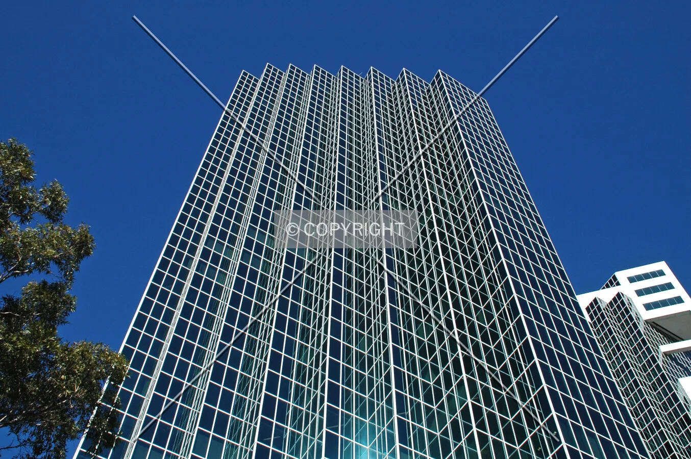 Looking up from Day Street
