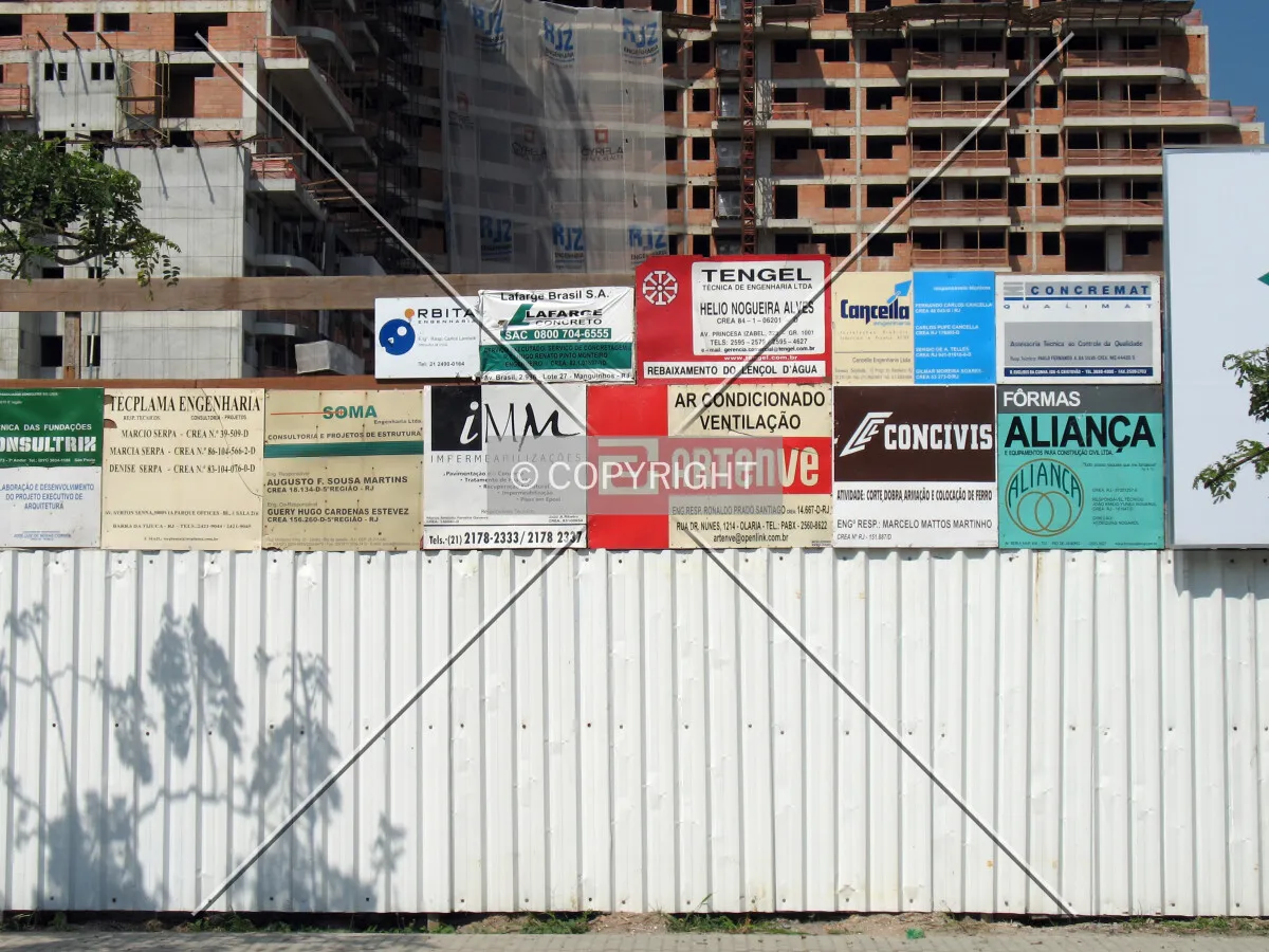 Companies involved in the building construction