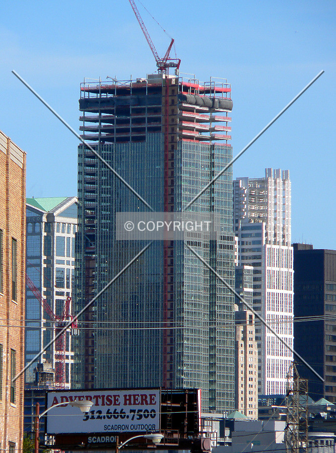 View to the southeast from Kingsbury Street