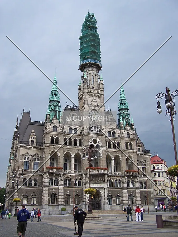Front view from the Town Square