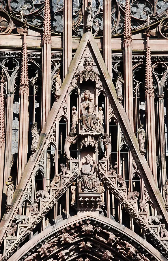 Ornaments over the main entrance