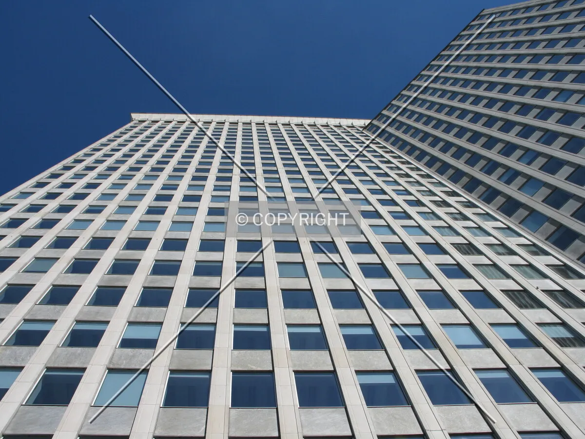 Looking up from the southwest