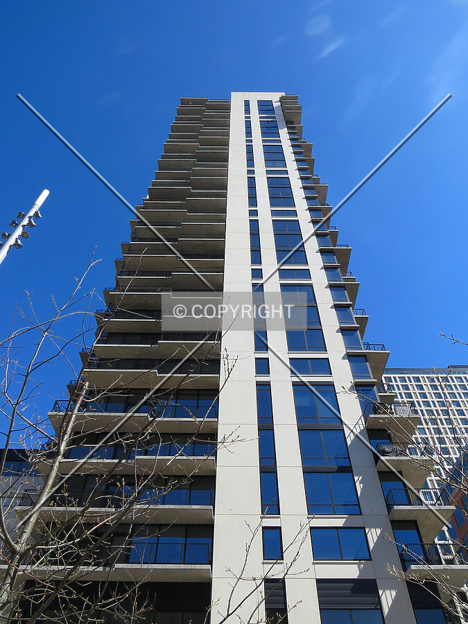 Looking up from Nicollet Mall