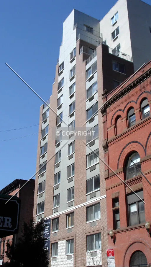 Looking westward along Schermerhorn
