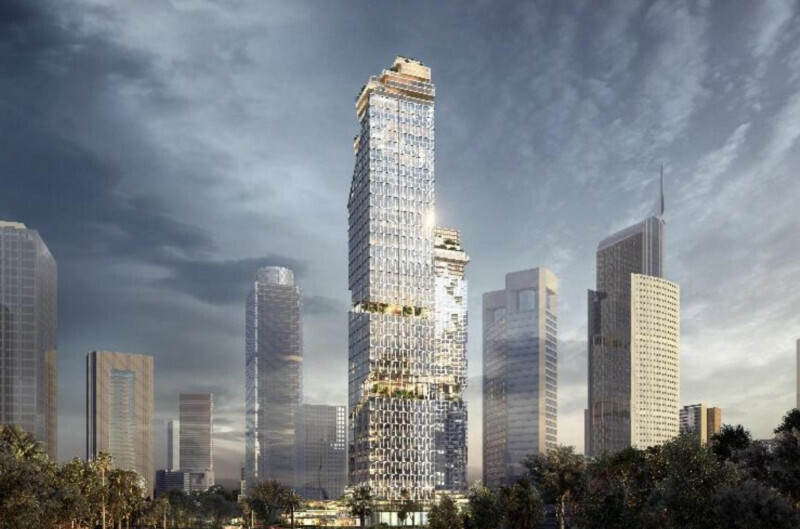 Green Energy Superblock Oasis Central Sudirman Tower 2