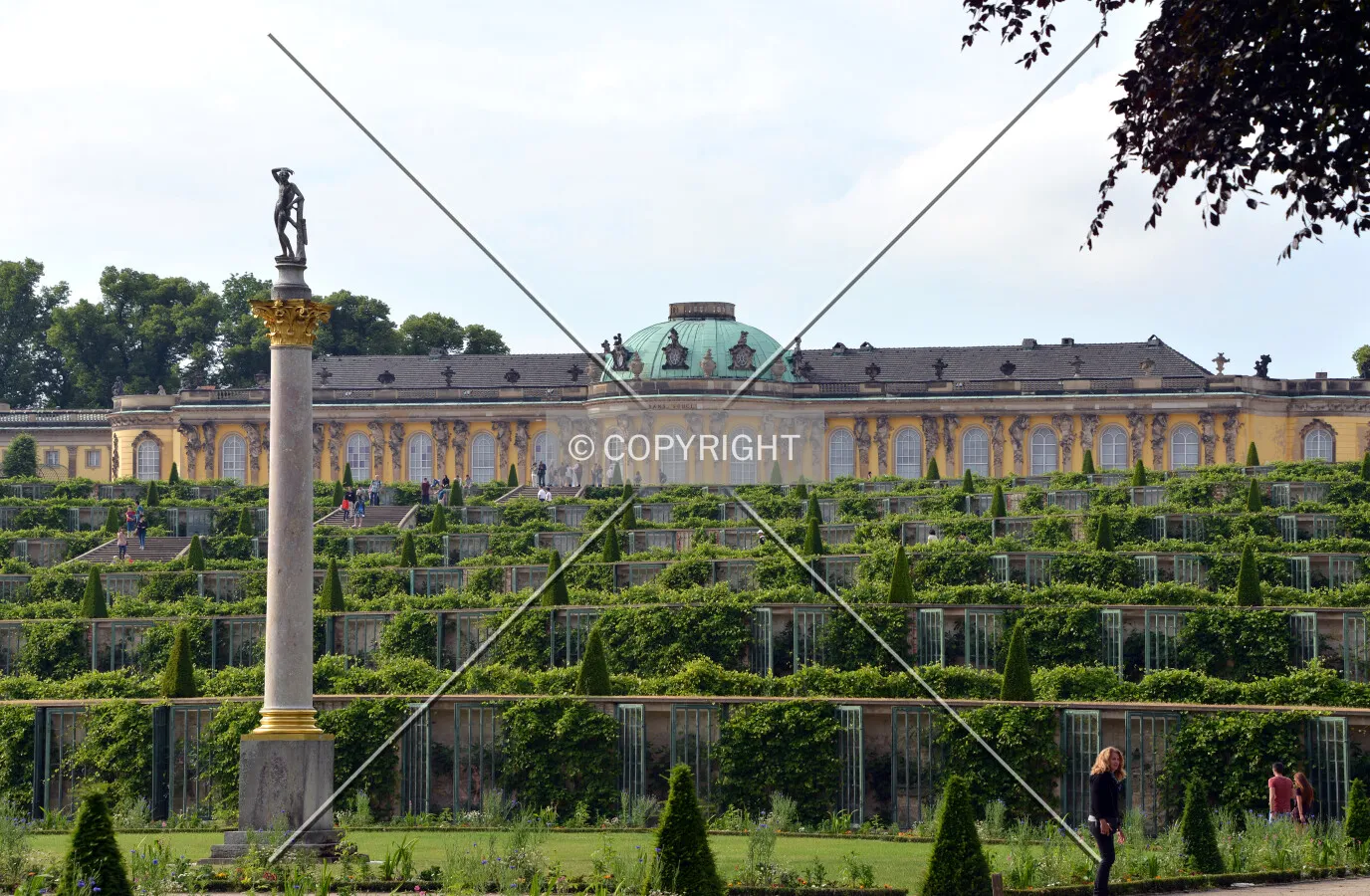 View from the south