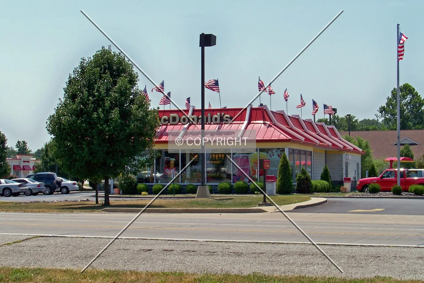 View from the northeast; July 28, 2011